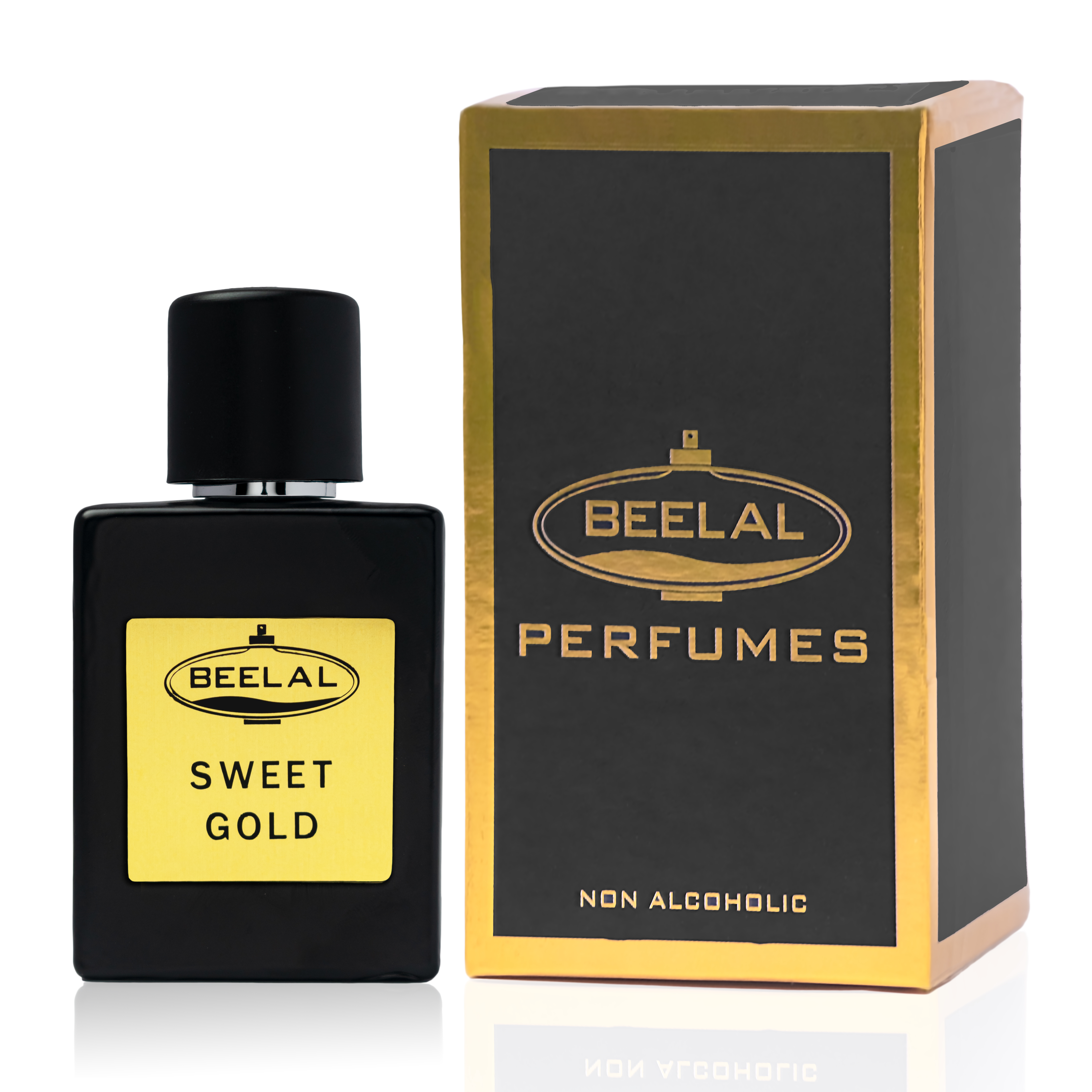 BEELAL PERFUMES SWEET GOLD Perfume | Long Lasting Fragrance For Man & Women Arabic Floral, Ambery, Aromatic Scent, Spicy, Floral, Honey & Woody Notes | Extrait De Parfum, | Ideal Gift for Him & Her | 50ML Alcohol Free