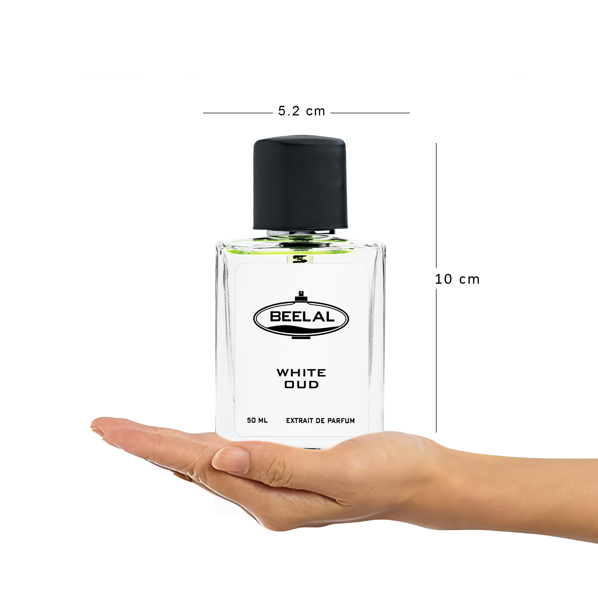 BEELAL PERFUMES White Oud Perfume Strong Masculine Woody Oudh Fragrance For Men | Long Lasting Extrait De Parfum | A Blend of Delicate Oudh & Fresh Florals | 50ML Alcohol Free